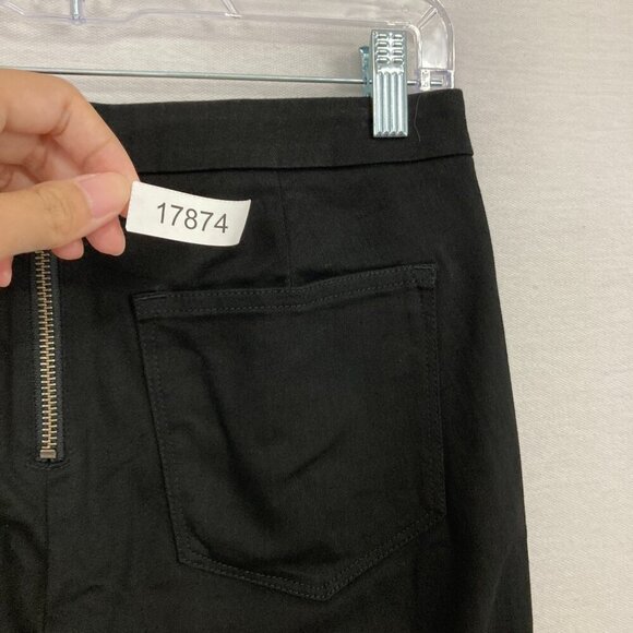 New J. Crew Black Dannie Stretch Zip Back Slim Pants size 8 - Picture 9 of 9